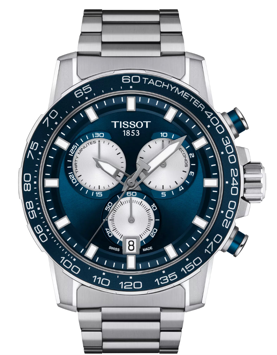 Tissot Supersport Chrono 45.5mm Chronograph Quartz Watch T125.617.11.041.00