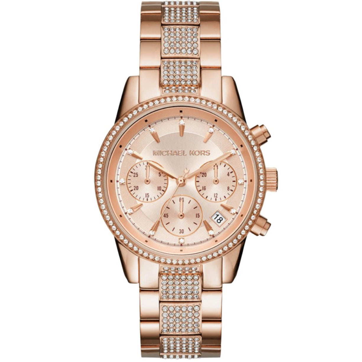 Michael Kors MK6485 Ladies Ritz Chronograph Watch